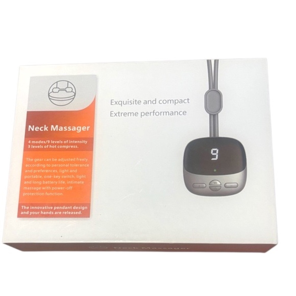 Hanging Neck,Cervical Spine Massager Mini Shoulder Cervical Massage Hot Compress